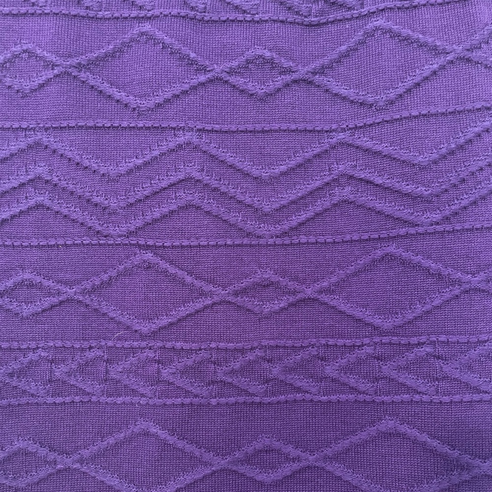 PURPLE KNIT STYLE MINI SKIRT AU10 - Picture 2 of 4